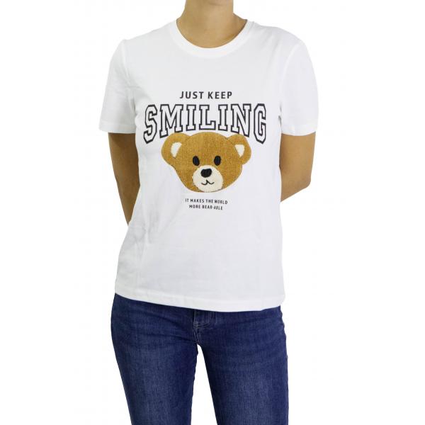 T shirt maniche corte con orsacchiotti  Only